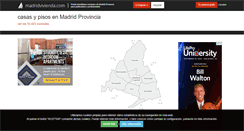 Desktop Screenshot of madridvivienda.com