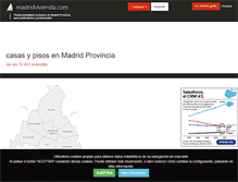 Tablet Screenshot of madridvivienda.com